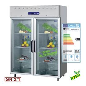 AD2N/H2G-R2 típusú ipari, nagykonyhai, Légkeveréses hűtőszekrény