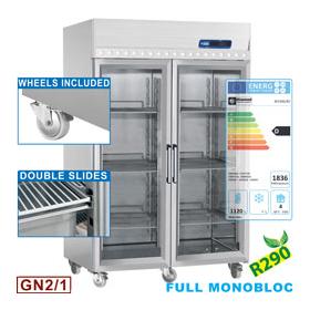 ID140G/R2 típusú ipari, nagykonyhai, Légkeveréses hűtőszekrény