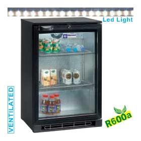 TAB1/D-R6 típusú ipari, nagykonyhai, Kereskedelmi üvegajtós hűtőszekrény