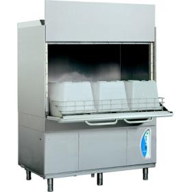 LP38ek típusú, ipari- nagykonyhai feketeedény mosogató gép, ládamosogató gép