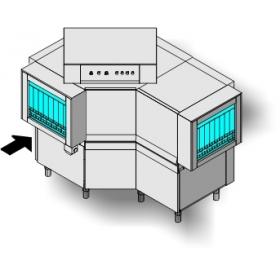 Ma39 típusú, ipari- nagykonyhai alagút rendszerű folyamatos üzemű mosogatógép