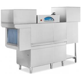 Matic39 típusú, ipari- nagykonyhai alagút rendszerű folyamatos üzemű mosogatógép