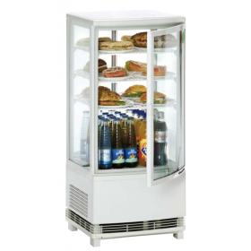 Mini cooler 86L típusú, ipari- nagykonyhai hűtővitrin asztali