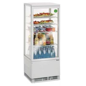 Mini cooler 98L típusú, ipari- nagykonyhai hűtővitrin asztali