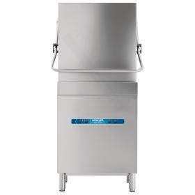 Hoonved HY 700 ipari nagykonyhai pohár- és tányérmosogató gép, perisztaltikus öblítőszer és mosogatószer adagoló, digitális kijelzés, nagyon alacsony energia-, víz- és vegyszerfogyasztás