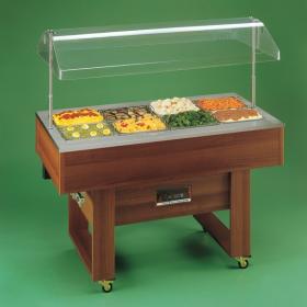 DelizieM Bain-Marie típusú, büféreggeli melegentartó