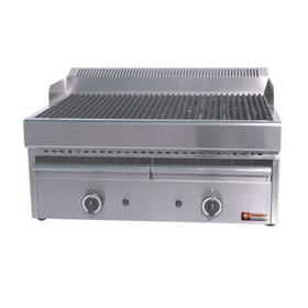 GV677 típusú ipari, nagykonyhai, Lávaköves sütő és grillsütő