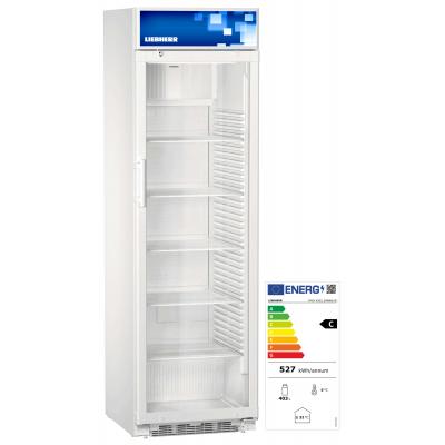 Liebherr FKDv 4203 típusú, kereskedelmi, üvegajtós hűtőszekrény