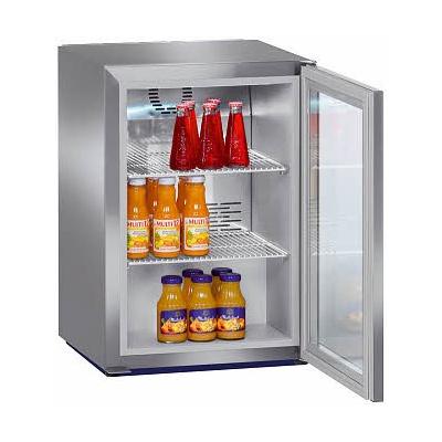 Liebherr FKv 503 típusú, kereskedelmi, üvegajtós hűtőszekrény