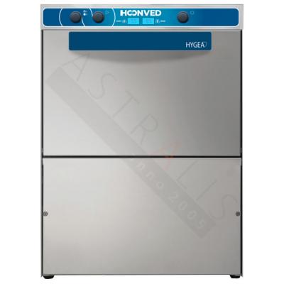 Hoonved HY 400 ipari nagykonyhai pohármosogató gép, perisztaltikus öblítőszer és mosogatószer adagoló, digitális kijelzés, nagyon alacsony energia, víz és vegyszerfogyasztás