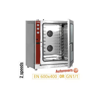 PFG-102/H típusú ipari, nagykonyhai, Légkeveréses sütő